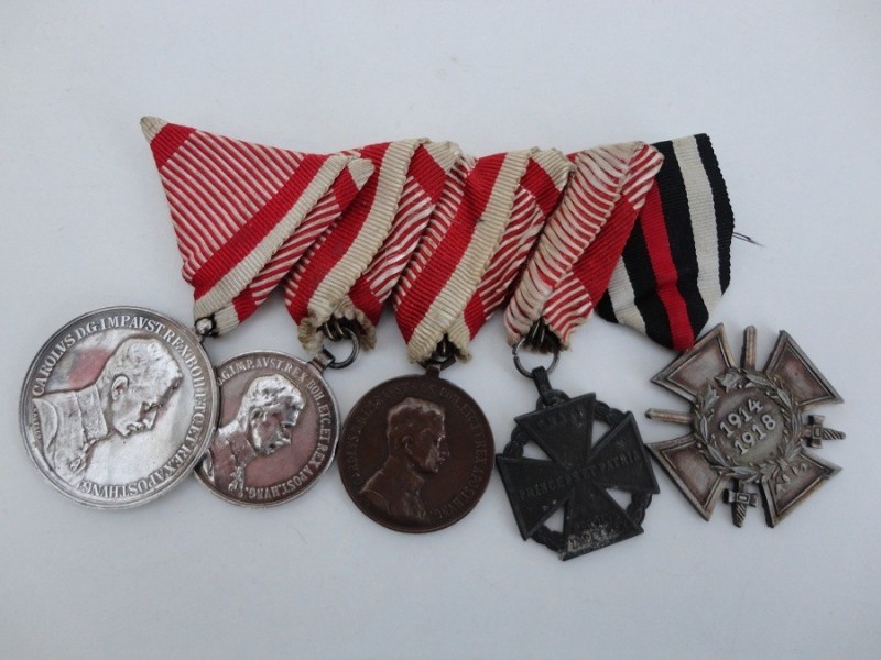 WW1 Austrian Medal Group